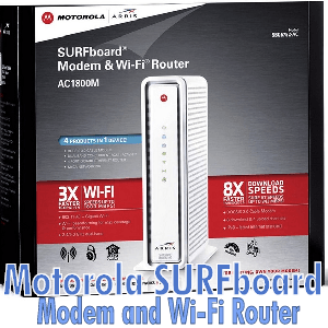 Motorola Surfboard SBG6782-AC 3.0 Cable Modem and Wi-Fi Router